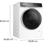 Serie|8 Стиральная машина 10 кг 1600 об/мин с i-Dos белая - миниатюра 10