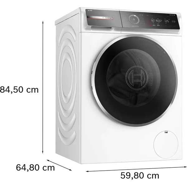 Serie|8 Стиральная машина 10 кг 1600 об/мин с i-Dos белая - изображение 10