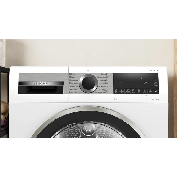 Serie|4 Сушильная машина с тепловым насосом 9 кг белая