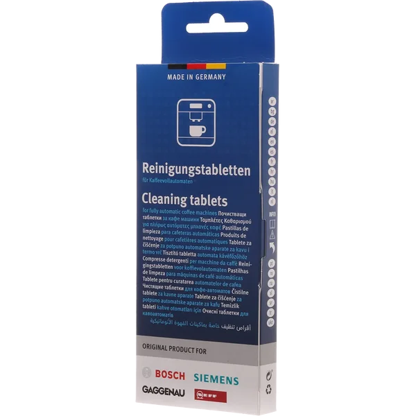 Таблетки для очистки кофемашин от кофейных масел