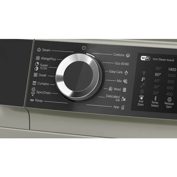 Serie|6 Стиральная машина 9 кг 1400 об/мин серебристая