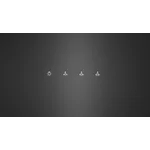 Serie|4 Вытяжка настенного монтажа 90 см черное стекло - миниатюра 2